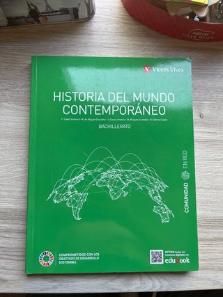 Historia del mundo contemporáneo 1 Bachillerato