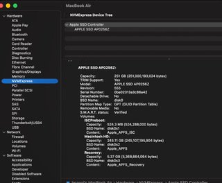 MacBook Air 13 M3 16GB RAM 256GB SSD Azul