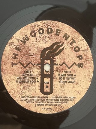 The Woodentops - Straight Eight Bush-Waker LP 1986