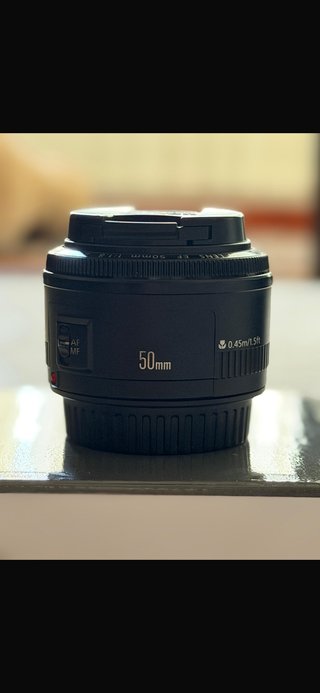 Objetivo Canon EF 50mm 1.8 STM