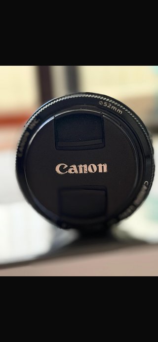 Objetivo Canon EF 50mm 1.8 STM