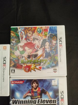 3 Juegos Nint 3DS: Puzzle Dragons, Monster Soccer