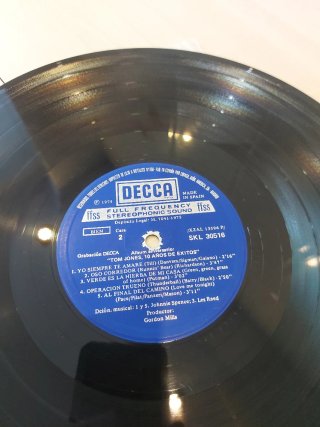 Doble Vinilo Tom Jones - Álbum Aniversario