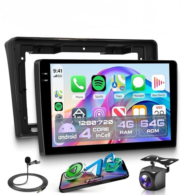 Pantalla CarPlay, para Fiat ducato