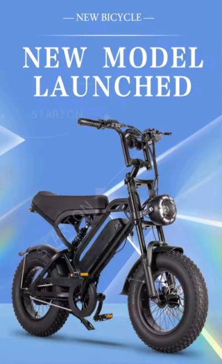 Bicicleta Eléctrica V20 Mini Fat Bike
