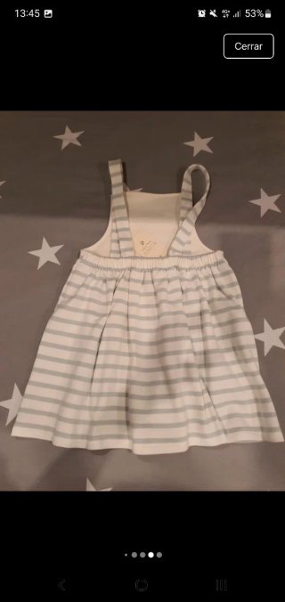 Vestido verano Rayas Mi Canesu T8 Años