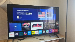 LG 49 TV Negra