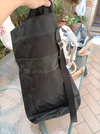 Bolso de viaje Paco Rabanne negro