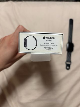 Apple Watch Series 3 42mm Negro