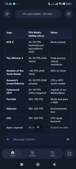 PC Gamer HP Omen i5 GTX 1060