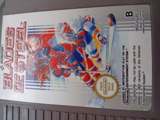 Cartuccia Nintendo NES Blades of Steel Konami