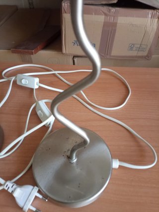 2 Lampade Vintage a Forma di Lampadina Anni '80