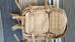 Mochila Táctica Europeo Triatlón Beige Tarragona