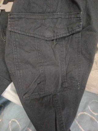 Pantalón cargo hombre azul marino