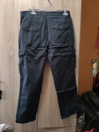 Pantalón cargo hombre azul marino