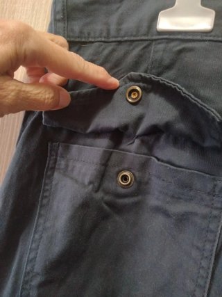 Pantalón cargo hombre azul marino
