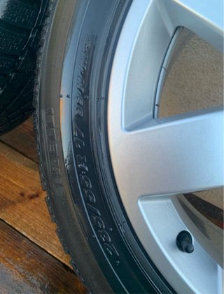 Rueda de repuesto Audi y Volkswagen 235/55/R17