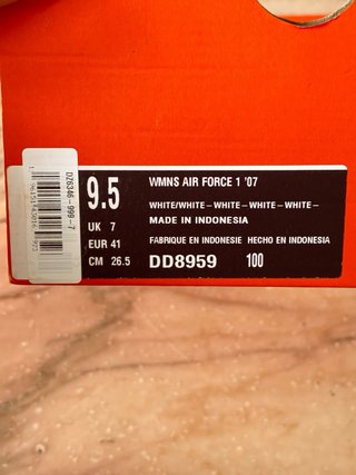 Nike Air Force 1 Blancas