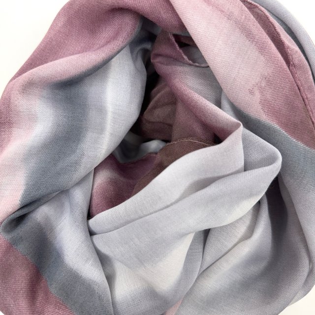 Code Watercolor Abstract Print Scarf