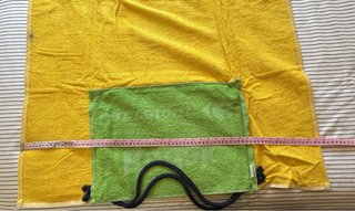 Toalla de playa con bolsa