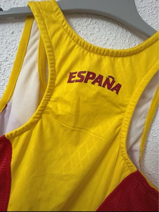 Camiseta Joma Running Roja y Amarilla Talla Xs