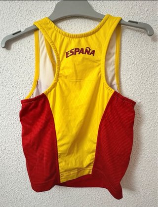 Camiseta Joma Running Roja y Amarilla Talla Xs