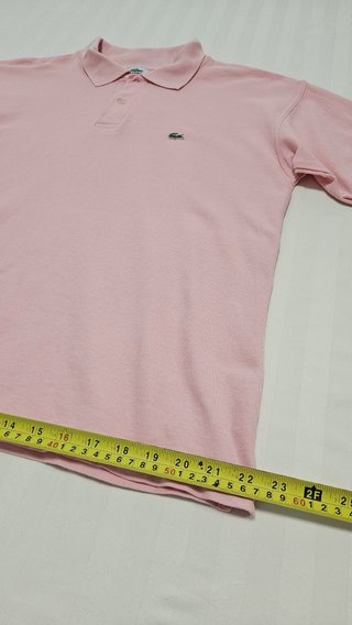 Polo Lacoste Rosa Talla XL