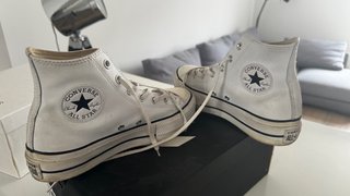 Converse Chuck Taylor Blancas Talla 39