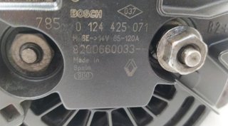 Renault 268929 alternador 8200660033 clio iii