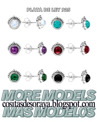 Pendientes Plata de Ley 925 6