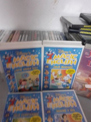 Lote Películas VHS Disney's Magic English