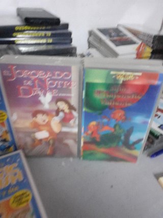 Lote Películas VHS Disney's Magic English