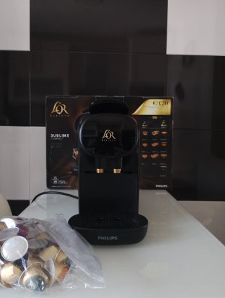 Cafetera L'OR Barista Sublime Compact Negra