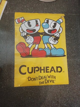 Póster Cuphead