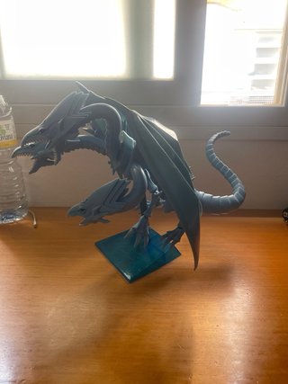 Figura Dragon Azul 3 Cabezas Yu-Gi-Oh
