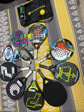 Lote Palas de Pádel Variadas oferta especial