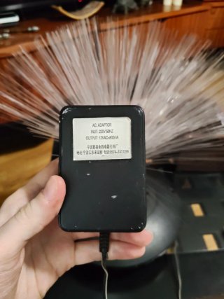 Lampada in fibra ottica vintage - Anni '70
