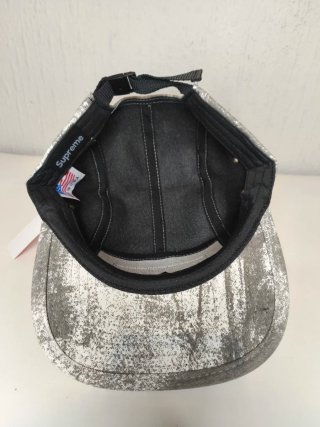 Gorra Supreme camuflaje gris ajustable unisex Y2K