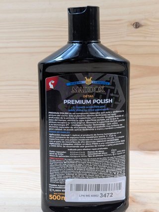 Pulimento Maddox Detail 500ml Arañazos Coche
