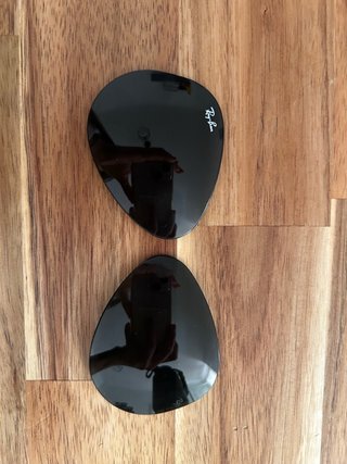 Cristales Ray Ban 3025 Aviator Originales Negros