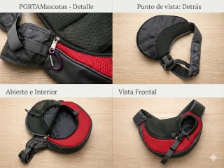 Pack de mochilas, casita cama, etc Mascota Pequeña