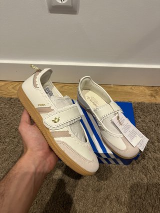 Adidas Samba Jane Beige/Blanco