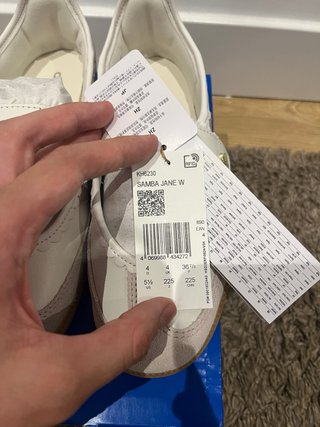Adidas Samba Jane Beige/Blanco