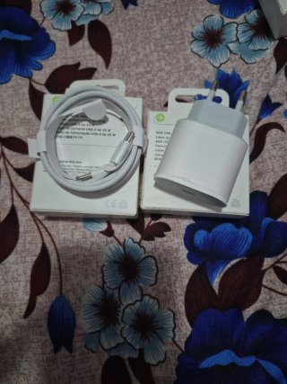 Caricabatterie USB-C 20W e Cavo 60W