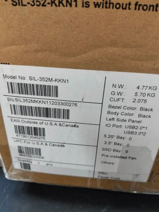 Caja Cooler Master Silencio 352 MicroATX