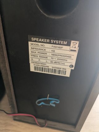 Sistema de Altavoces LG Negro