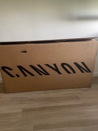 Caja de transporte para bicicleta Canyon