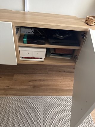 Mueble TV Blanco Pared/Suelo