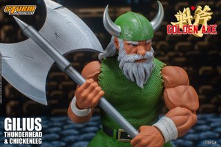 Gilius Thunderhead & Chicken Leg Storm Collectible