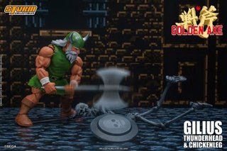 Gilius Thunderhead & Chicken Leg Storm Collectible